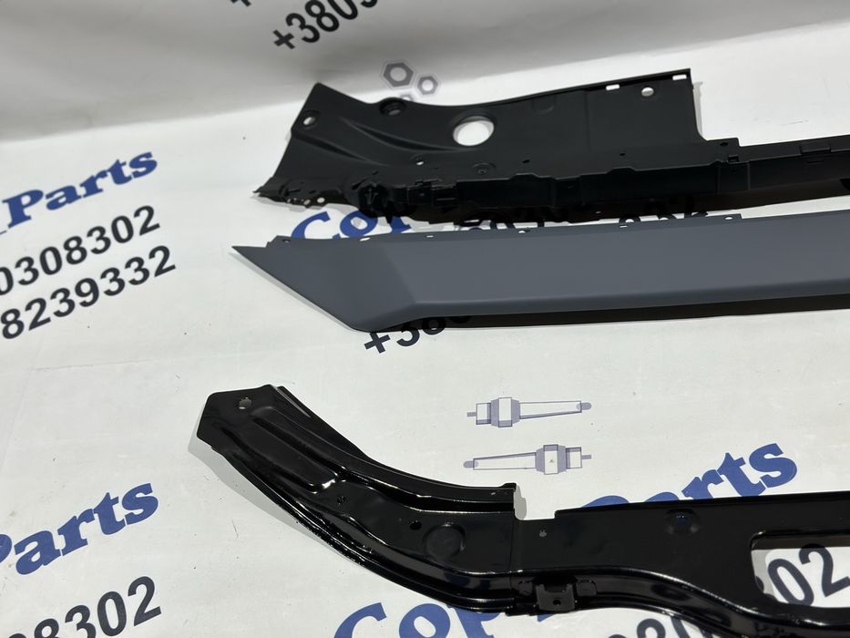 Продовження капоту, клюв, накладка решітки Mazda cx-5 2017, 2021, 2022