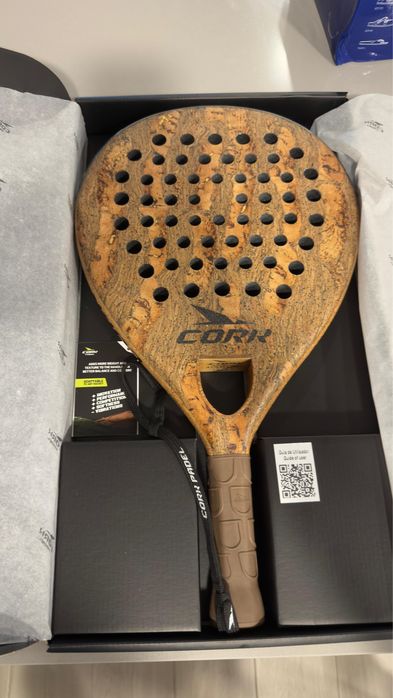 Raquete Cork Premium Control – 360g – Excelente estado