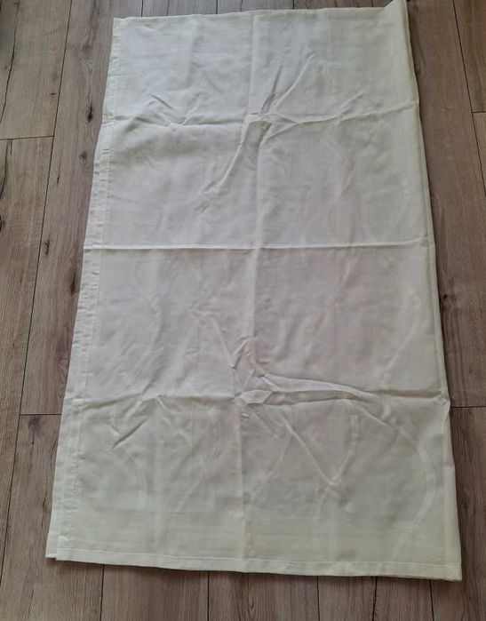 Firanka ozdobna biala przyciemniajaca fale nowa 145x245