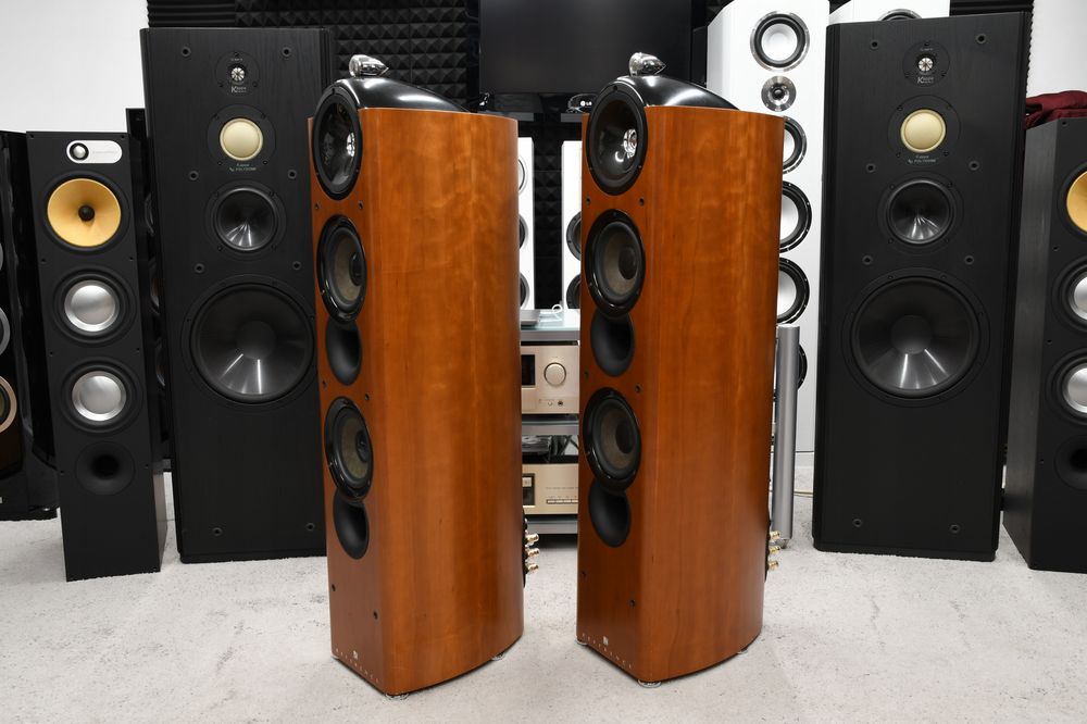KEF Reference Model 203 kolumny podłogowe stereo 4-drożne Uni-Q high-end Made in England maskownice | raty 0% | zamiana | odsłuch | HI-END AUDIO