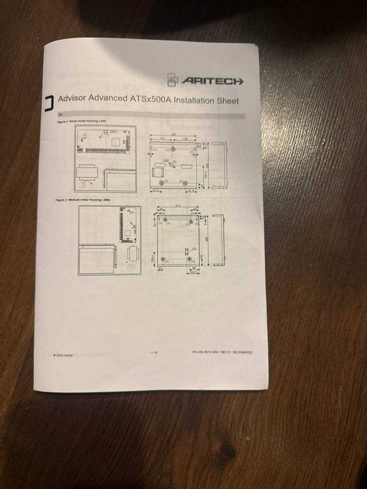 Aritech / UTC Advisor Advanced ATS4500A-IP-LM – Nowa centrala alarmowa