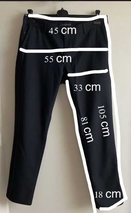 Spodnie wizytowe męskie Pako Lorente roz. W33 L32