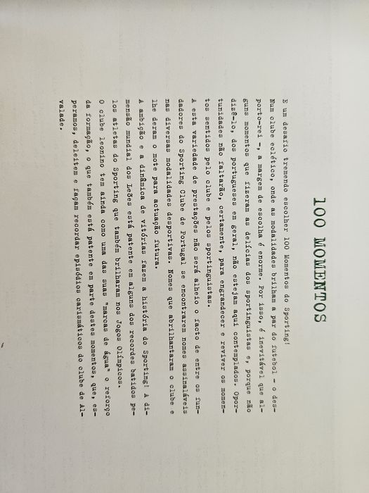 Livro Sporting CP