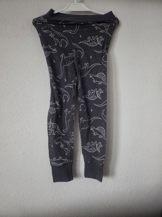 Leginsy spodnie h&m 110/116 dinozaury