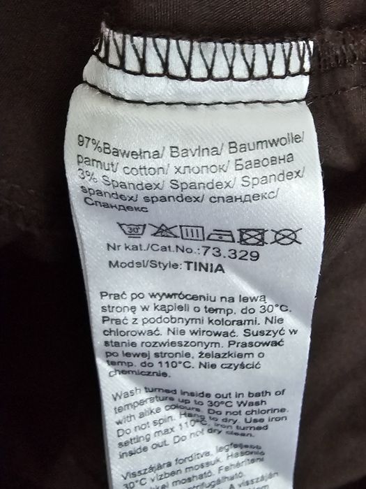 Brązowa koszula damska Tatuum 34