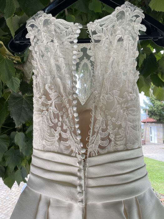 Vestido Noiva Rosa Clará
