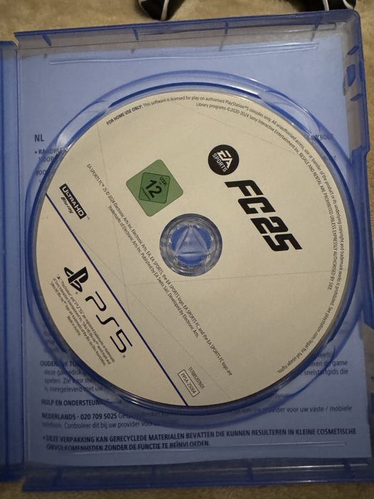 Gra FC 25 anglelska wersja językowa