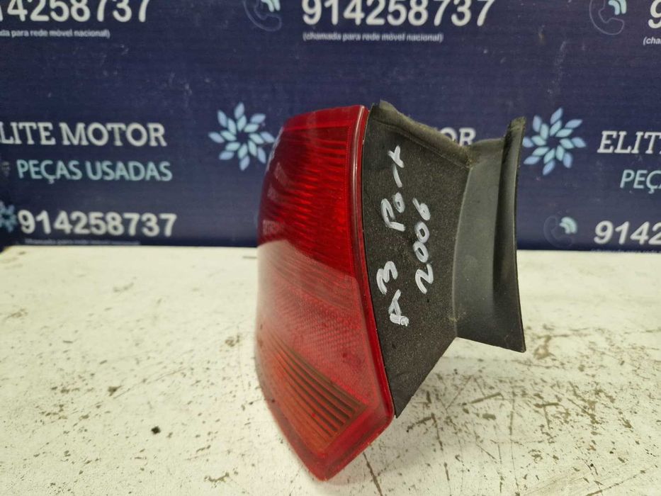 Farolins usados AUDI A3 8P SPORTBACK 5 portas esquerdo direito