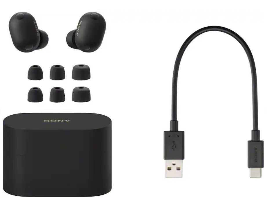 Auriculares Bluetooth True Wireless SONY WF-1000XM6  (In Ear - Microfone - Preto)  Novo - Caixa Selada