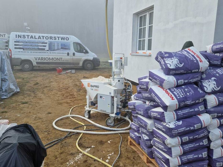 agregat tynkarski 230V jednofazowy wynajem