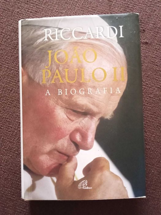 Livro "João Paulo II, a Biografia", Andrea Riccardi, capa dura