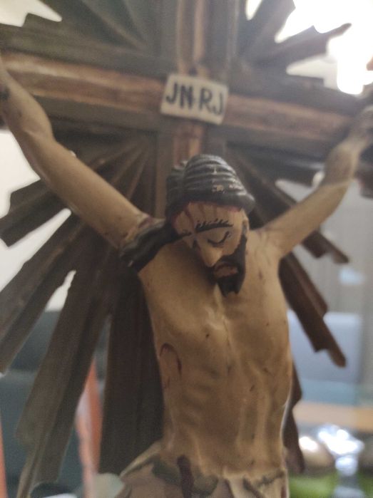 Crucifixo em madeira século XVIII
