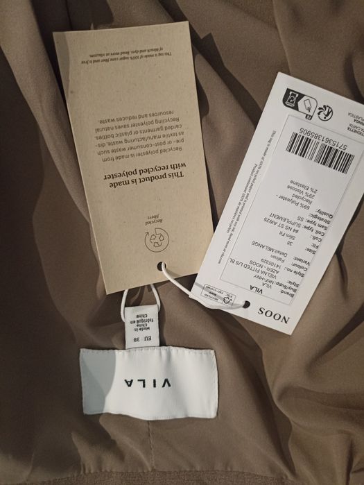 Marynarka fango /caffe roz.S/M Vila