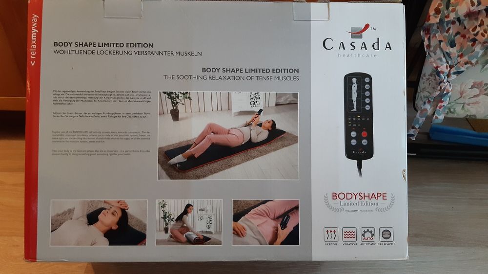 Materac Casada bodyshape 180cm mata grzeje