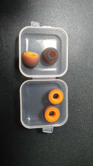 Амбушюры из пены с эффектом памяти Мандаринки 4 шт.