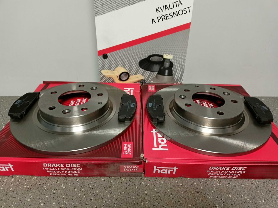 Mazda 6 02- Tarcze hamulcowe tył + klocki kpl.> PROMOCJA !!!