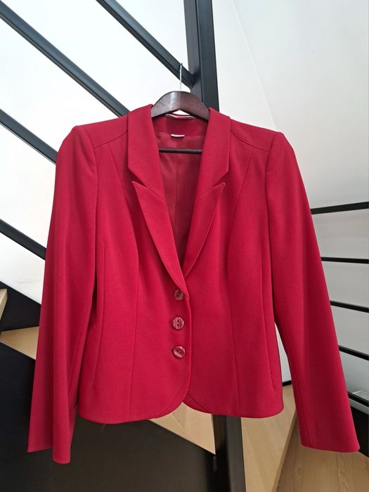 Czerwona marynarka damska Pretty One L/XL wełna