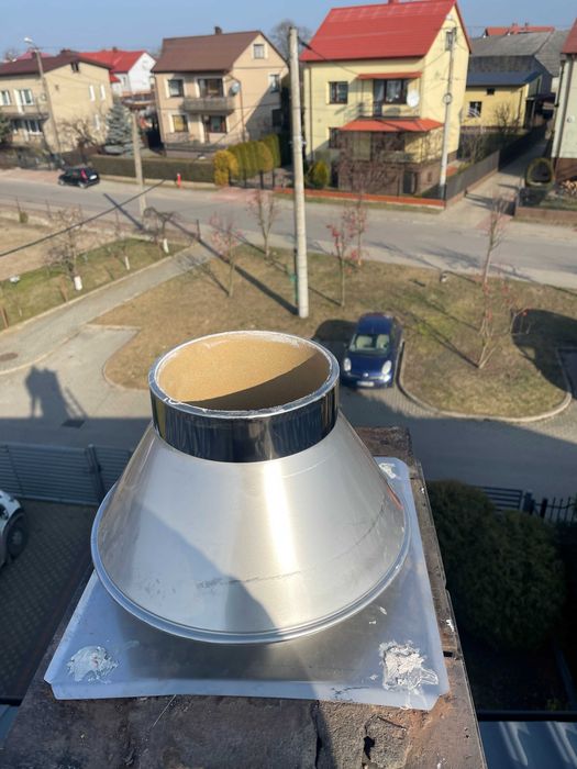 Frezowanie kominów diamentowo bez wibracji, montaż wkładów kominowych