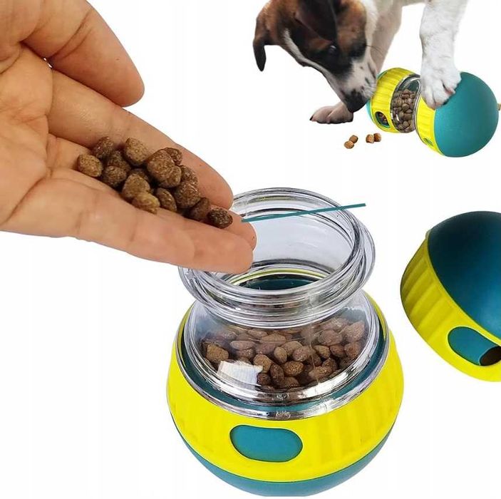 Interaktywna Zabawka Dozownik do Karmienia Psa na Przysmaki