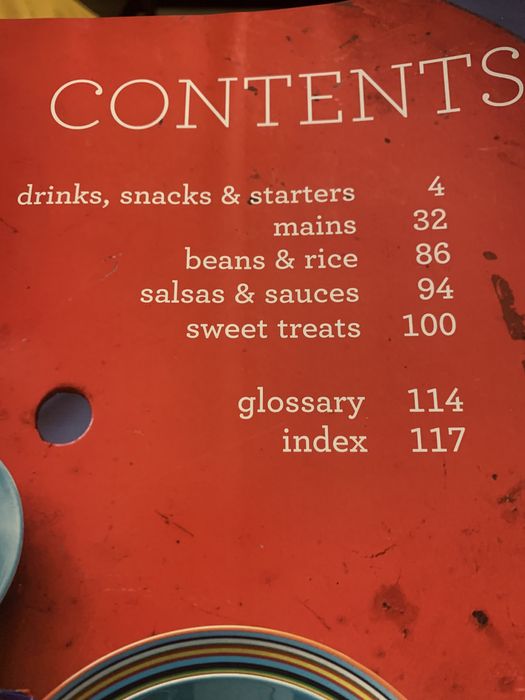 Livro de receitas “ Easy Mexican food”