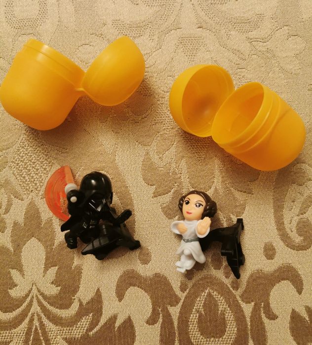 Figuras Star Wars da coleção kinder surpresa