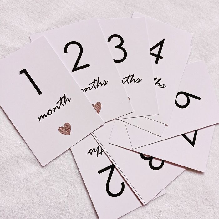 Карточки для фотосессии ребенка по месяцам, картки для фотосесії малюк