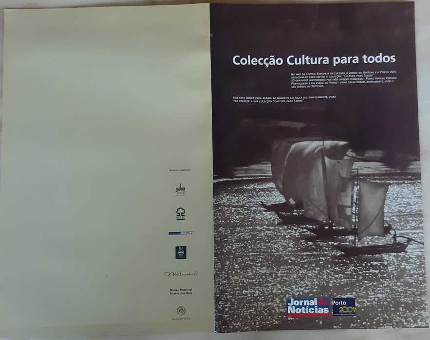 Mais de 30 gravuras -  colecçáo Cultura para todos JN