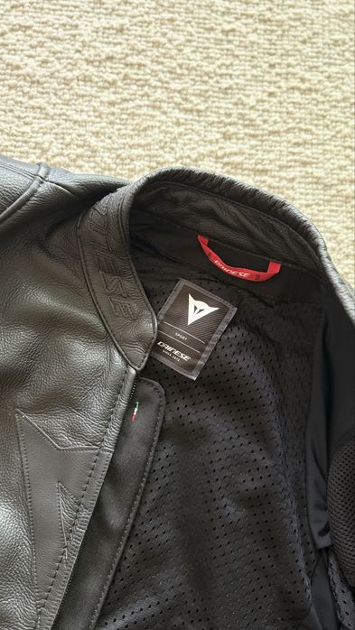 Casaco de couro moto, Dainese Iperattiva 54