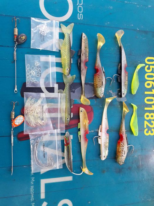 приманки на хищника разные