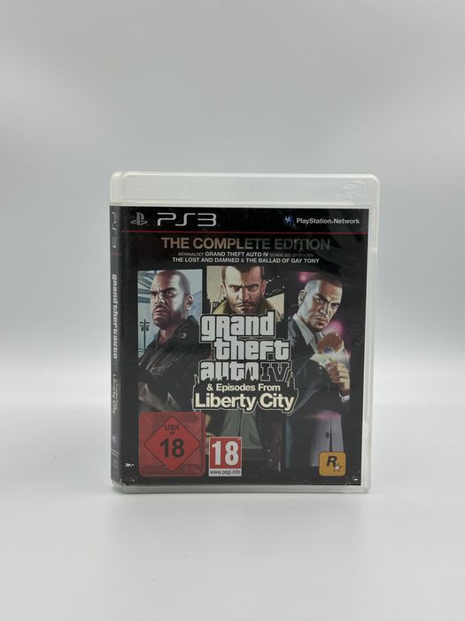 [CIB] GTA 4 Grand Theft Auto IV The Complete Edition PS3