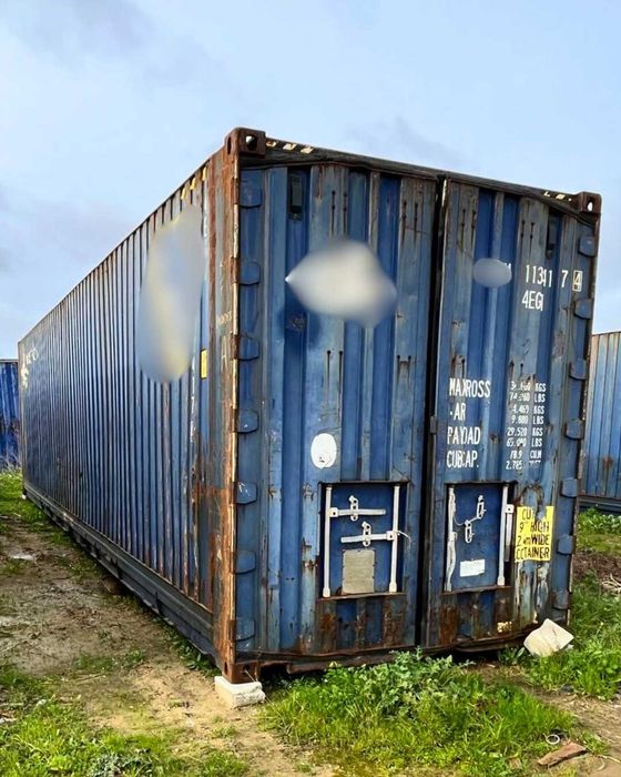 Contentor Marítimo 12 Metros Altura Extra (40 pés HC