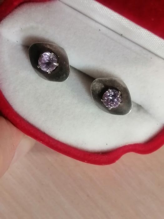 Серьги посеребрение Ссср