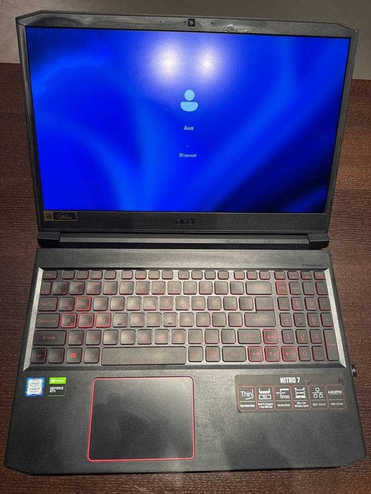 Acer Nitro 7 9300h 1660Ti 144h