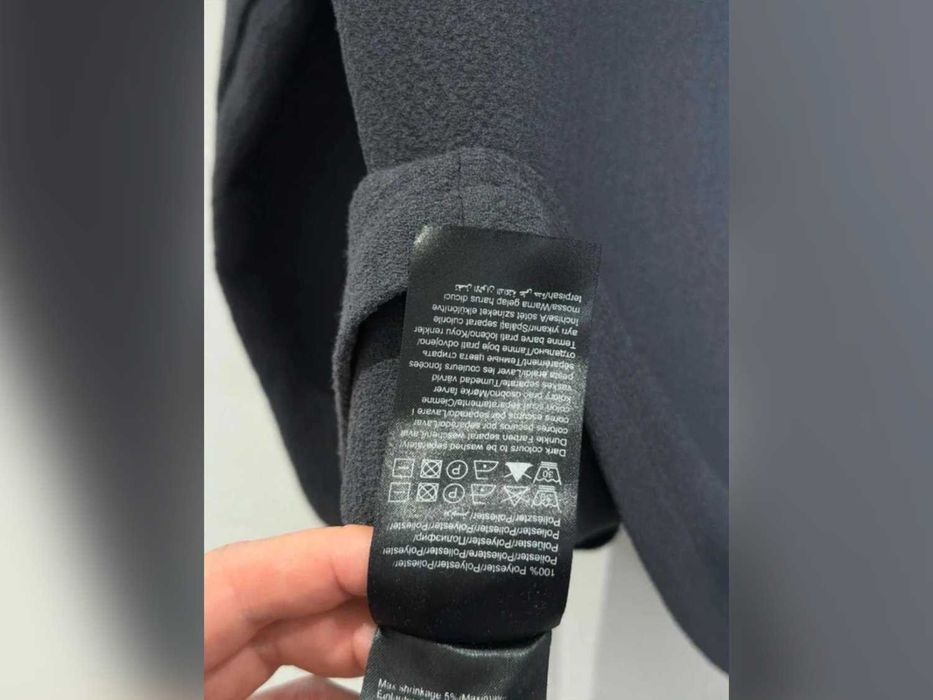 Kardigan szary gładki fason regularny M / 38 / 10