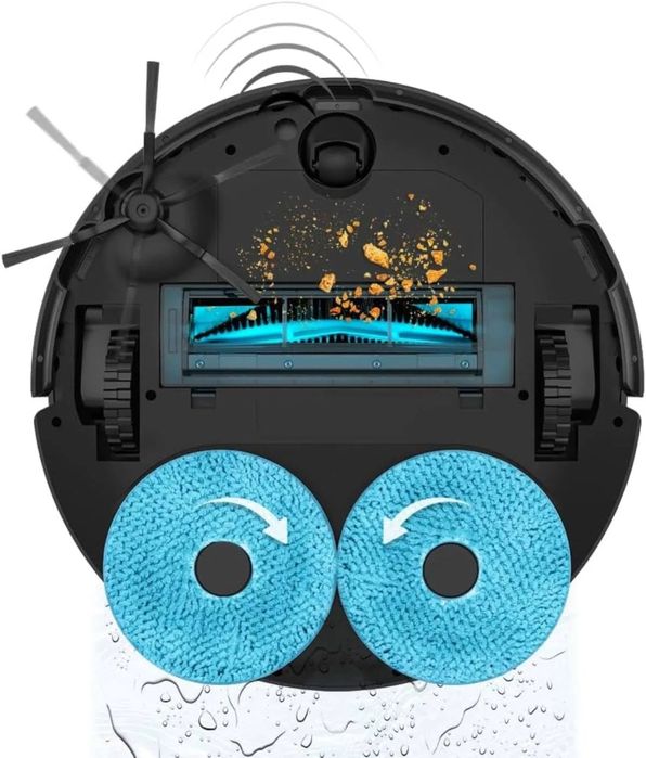 Aspirador Cecotec Conga 11090 11090 Spin Revolution Home&wash 3200 mAh