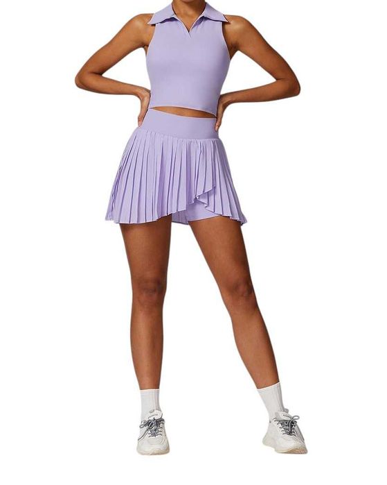 Спідниця-шорти Alo Yoga Fitness Skirt Purple 86001-PR