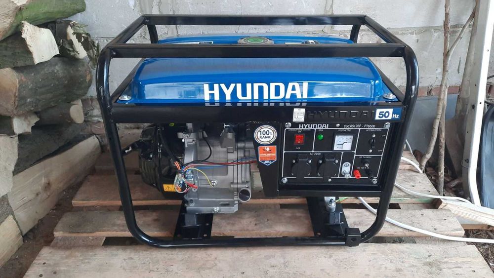 Генератор бензиновий HYUNDAI PT6500