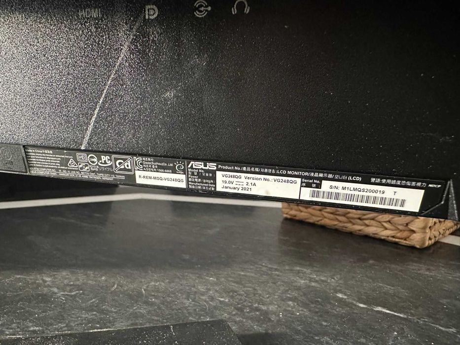 Monitor ASUS VG248QG FHD