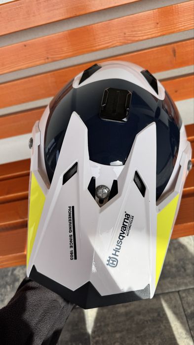 Kask Husqvarna roz L dzieciecy  + gogle