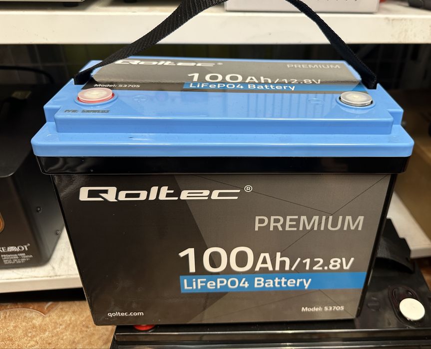 Аккумулятор Qoltec LiFePO4 12.8V 100Ah BMS PREMIUM. В наявності.