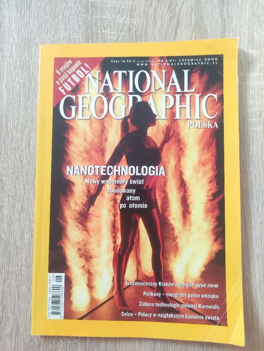 Gazeta czasopismo naukowe z czerwca 2006 National Geographic