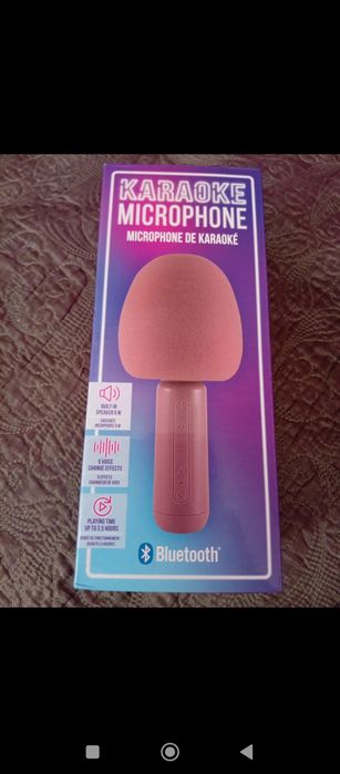 Nowy mikrofon karaoke