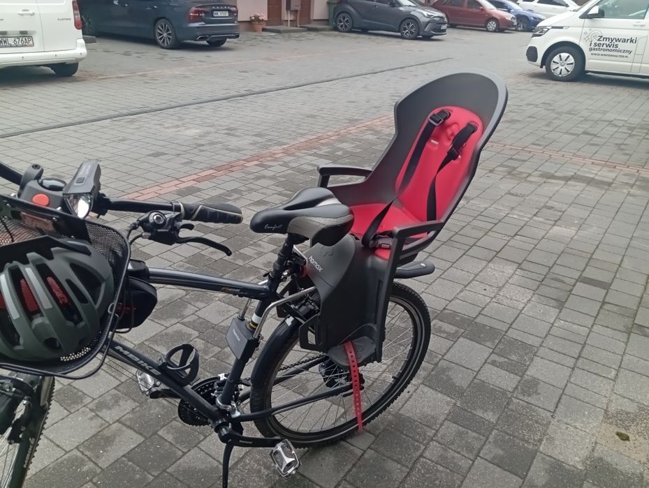 Fotelik rowerowy hamax