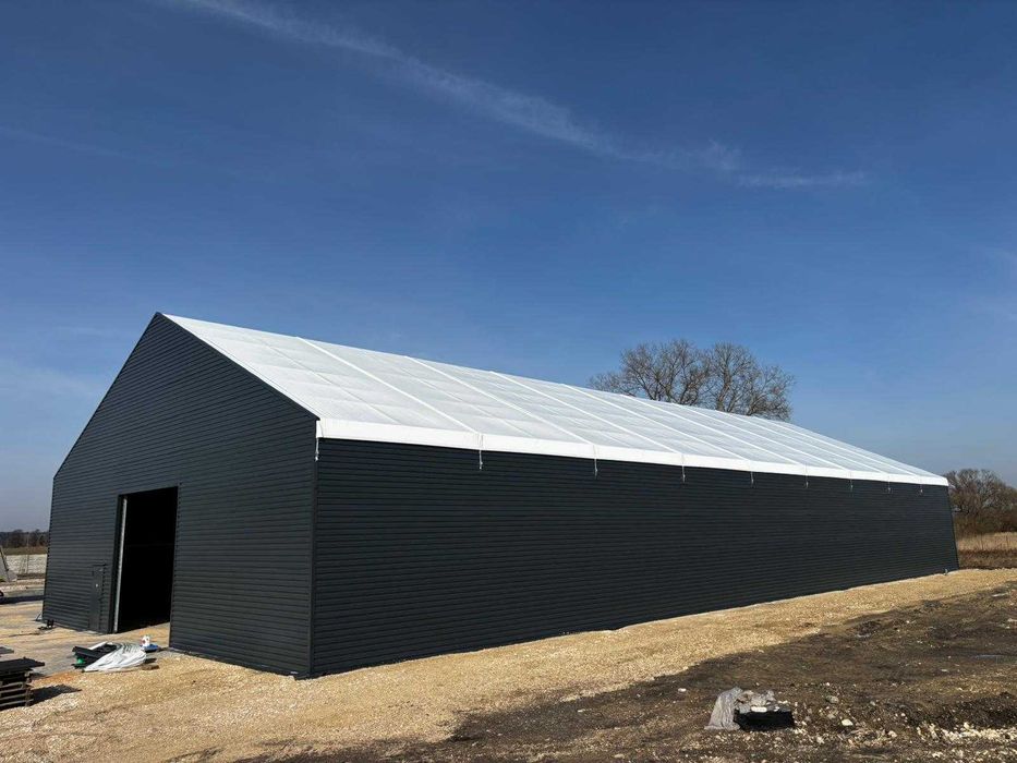 Hala namiotowa 20x50x5 1000m2 rolnicza magazynowa stalowa PLANLUX