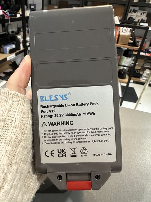 Bateria do Dyson V12