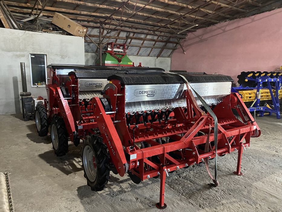 Сівалка зенотукова деметра. Сошникові сівалки, дскові сівалки