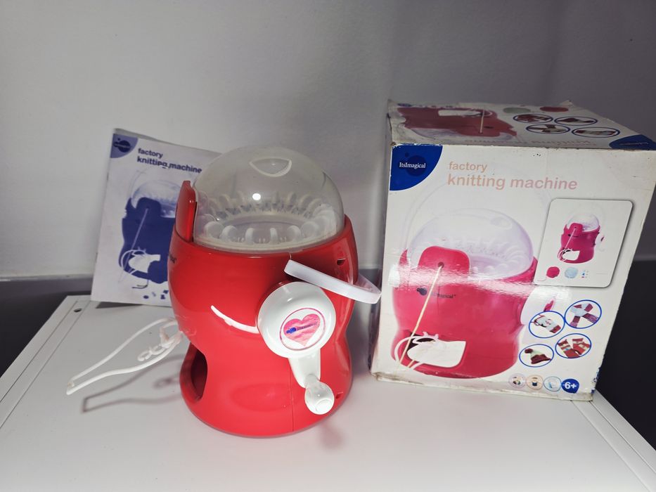 Mini-máquina de tricotar/knitting
