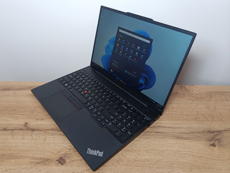 16' FHD ноутбук Lenovo ThinkPad E16 Gen1/i7-1355U 10 ядер/16GB DDR4/SSD 512GB/Iris Xe Graphics/Батарея 6% зносу