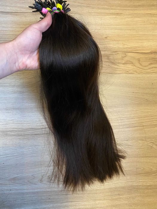 Włosy naturalne polskie dziewicze kitka 56cm