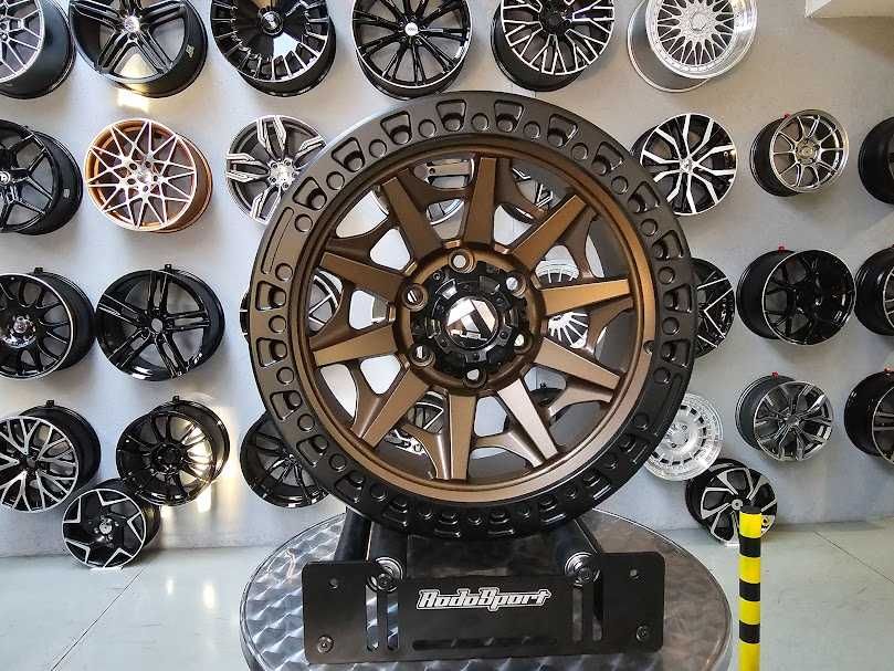 Jantes off-road 4x4 em 17 | 6x139.7 novas